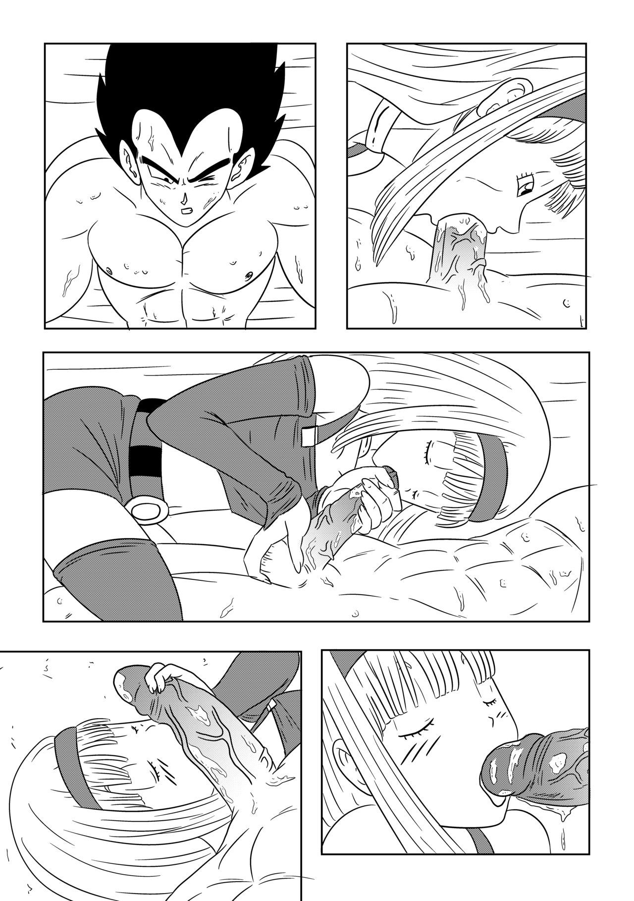Vegeta: The paradise in his feet (Chapter 1) Playing with daddy's feet 21
