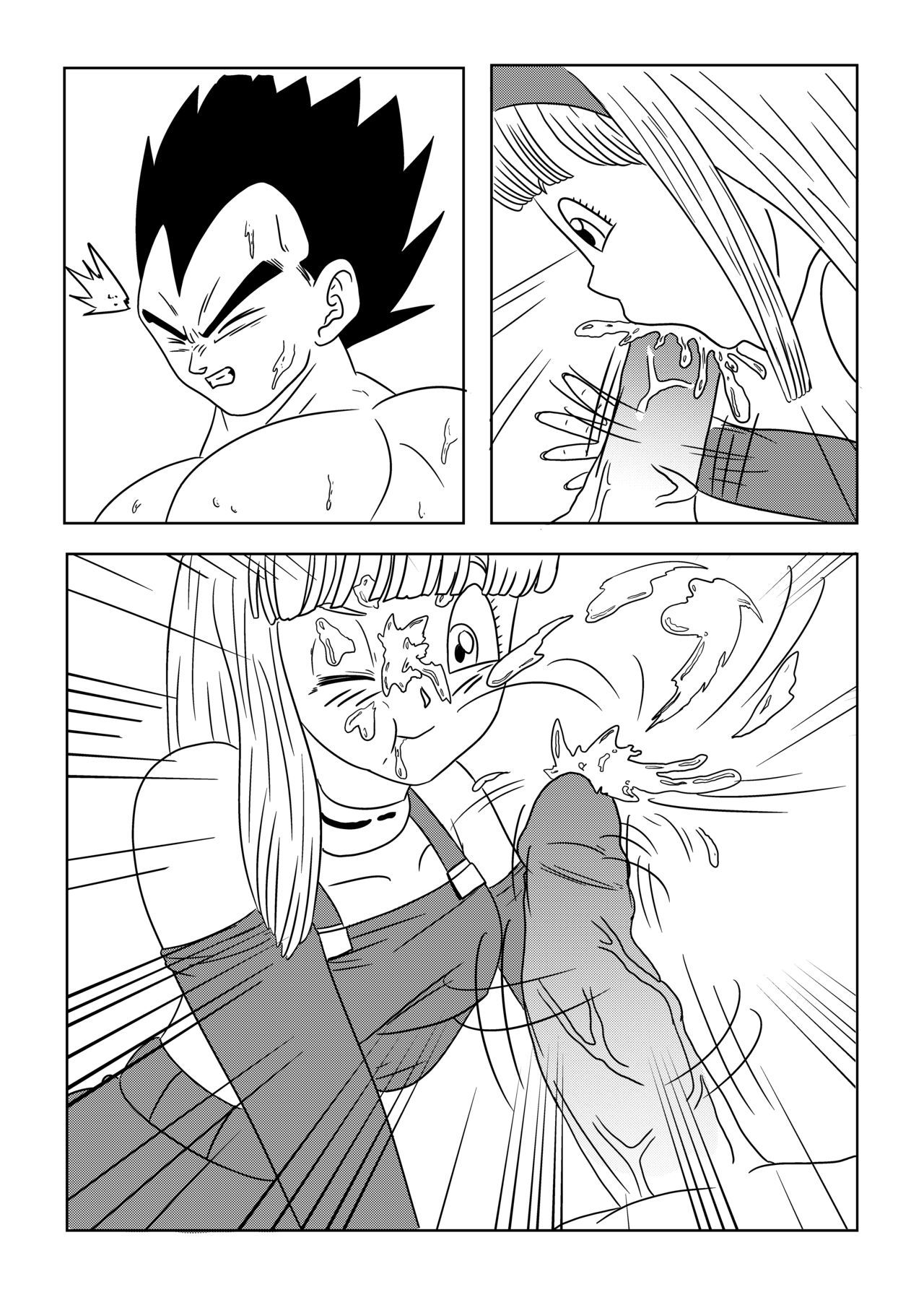 Vegeta: The paradise in his feet (Chapter 1) Playing with daddy's feet 23