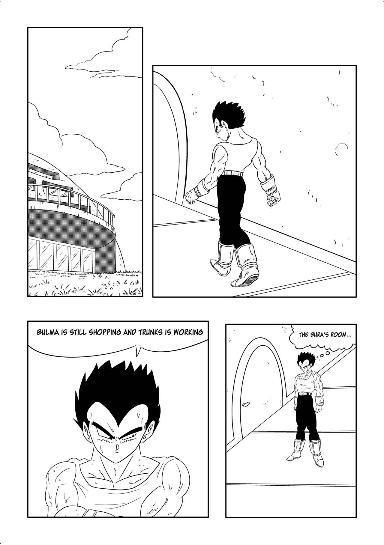 Vegeta: The paradise in his feet (Chapter 1) Playing with daddy's feet 3