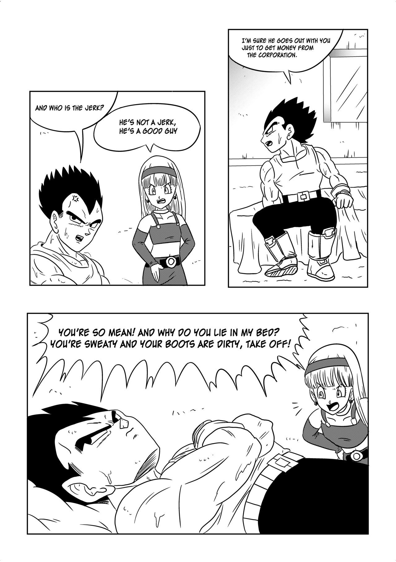Vegeta: The paradise in his feet (Chapter 1) Playing with daddy's feet 6