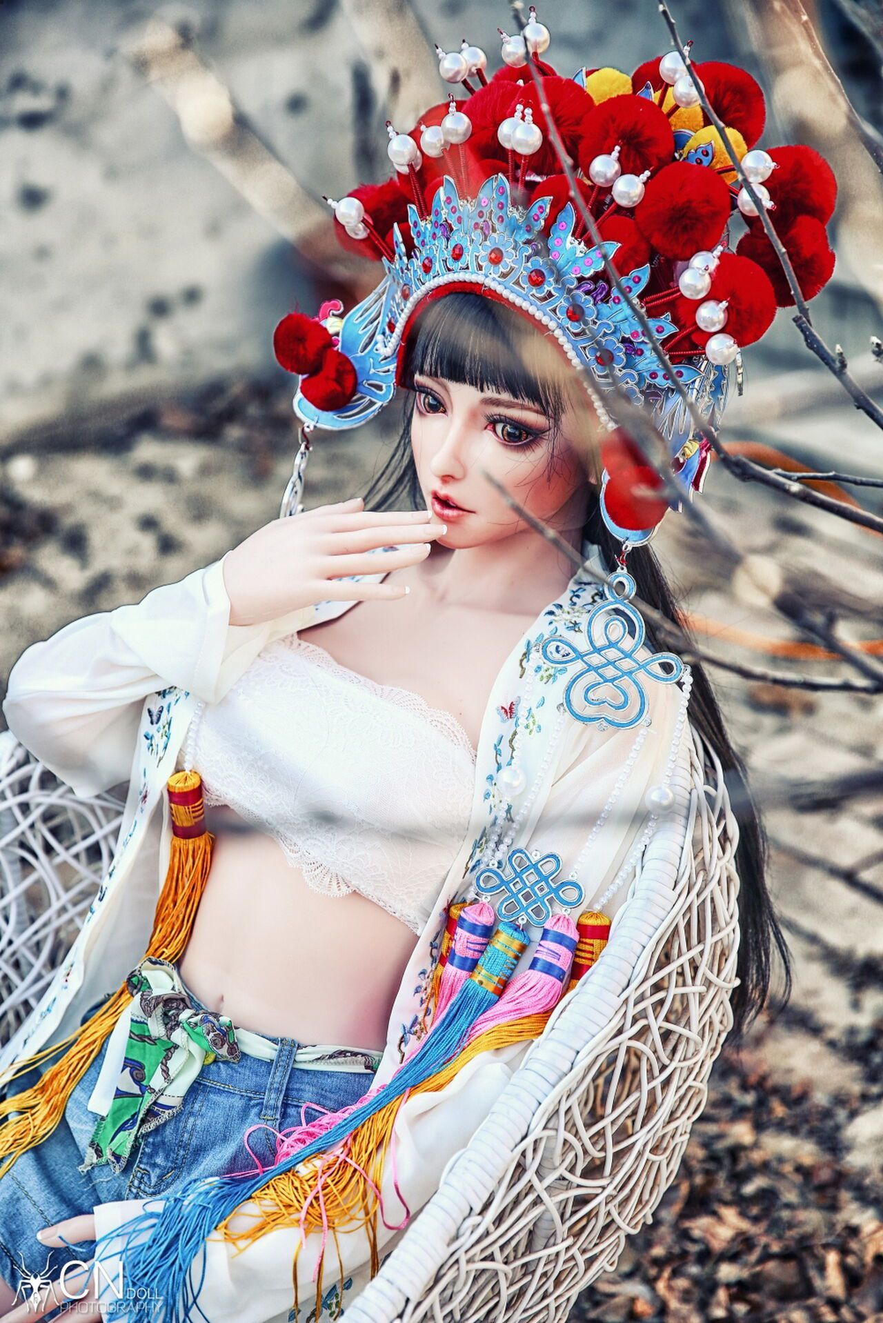 "Shi Ling" the Peking Opera Maid by CNDOLL 2