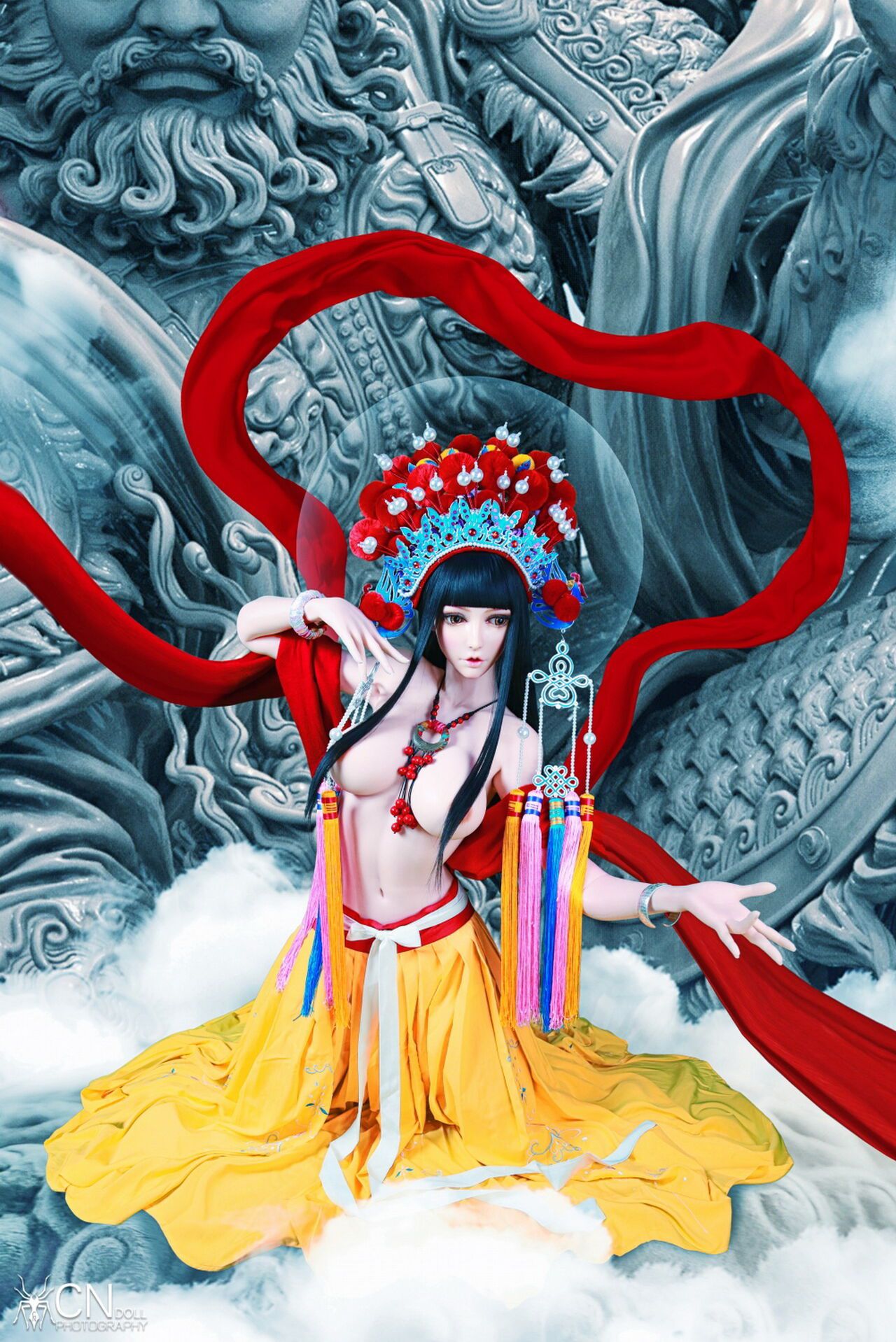 "Shi Ling" the Peking Opera Maid by CNDOLL 23