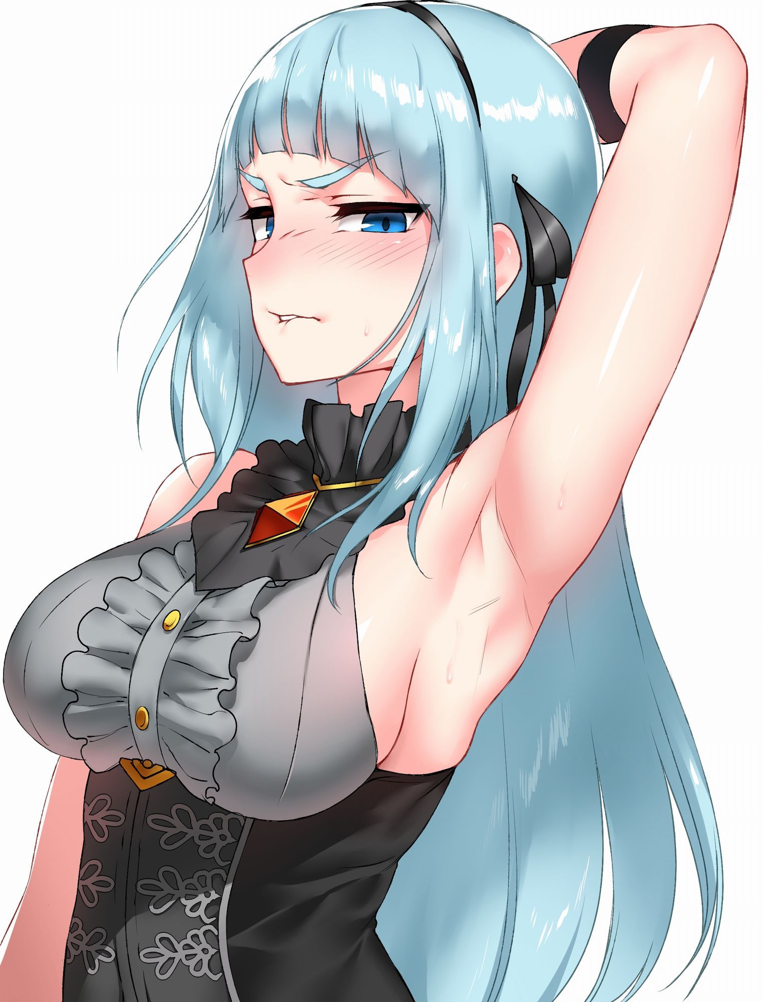 [the second, ZIP] please give me the image of the pretty girl showing underarm 45