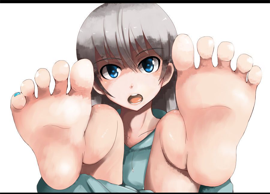 I review an eroticism image of foot コキ 27