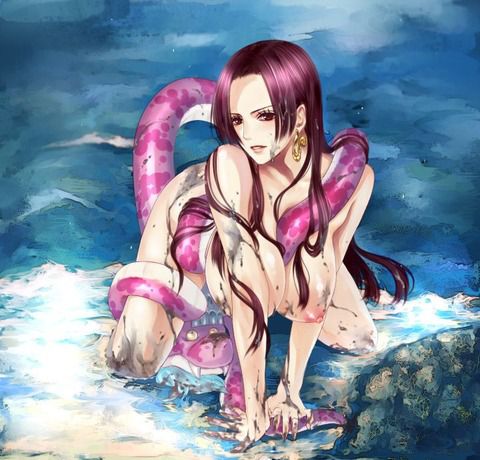 [ONE PIECE] the eroticism image of the snake princess (boa Hancock)! 48
