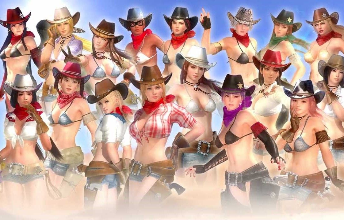 The cowgirl clothes which have high "dead or ARA Eve 5 last round" breast or erotic exposure degree! 1