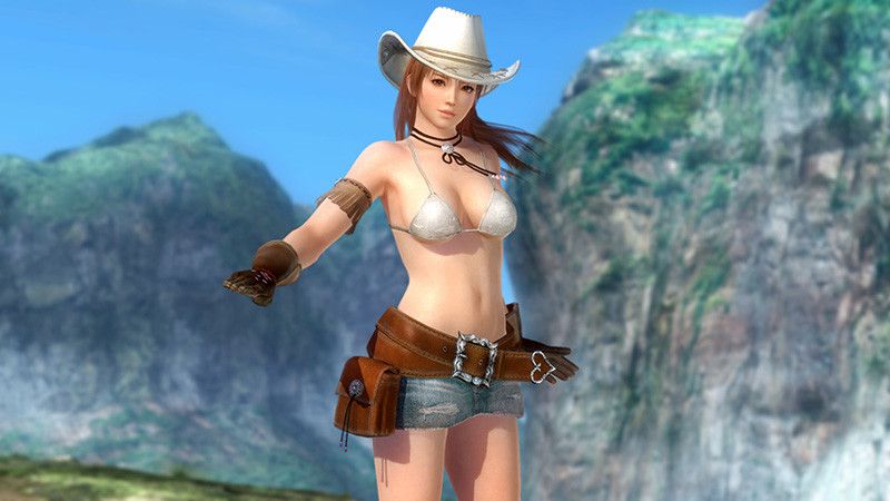 The cowgirl clothes which have high "dead or ARA Eve 5 last round" breast or erotic exposure degree! 2