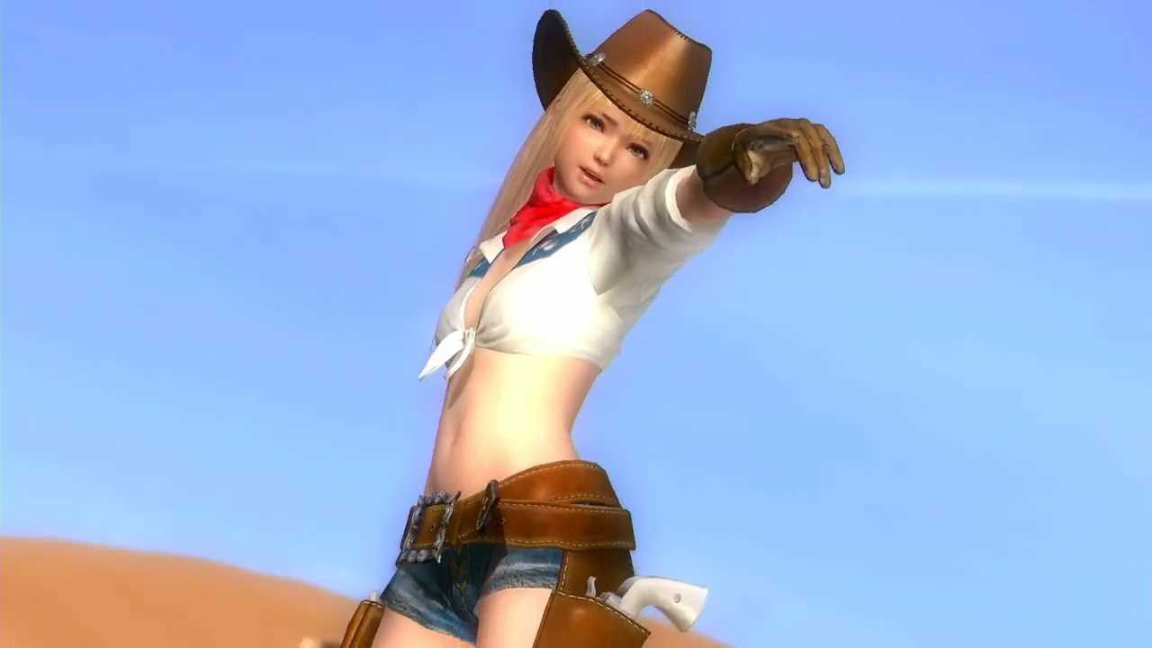 The cowgirl clothes which have high "dead or ARA Eve 5 last round" breast or erotic exposure degree! 23