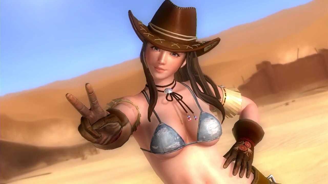 The cowgirl clothes which have high "dead or ARA Eve 5 last round" breast or erotic exposure degree! 29