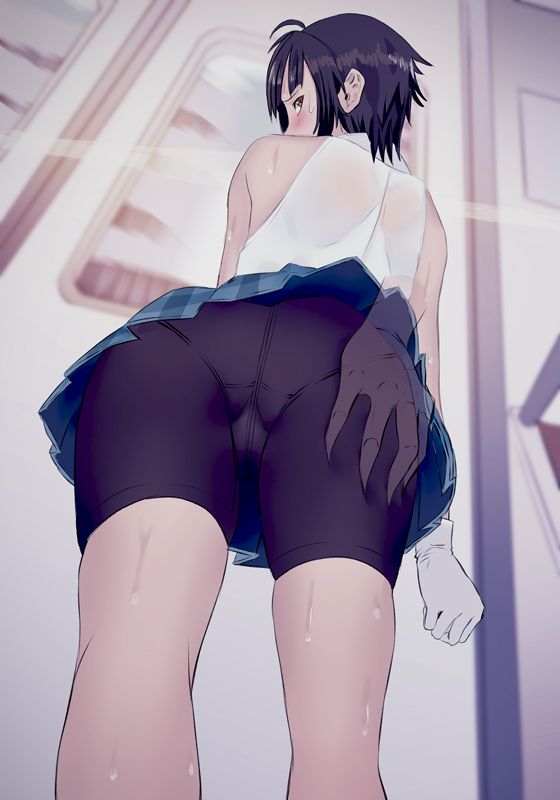 [the second, ZIP] the image of the girl whom the panties line which want to trace floats 12
