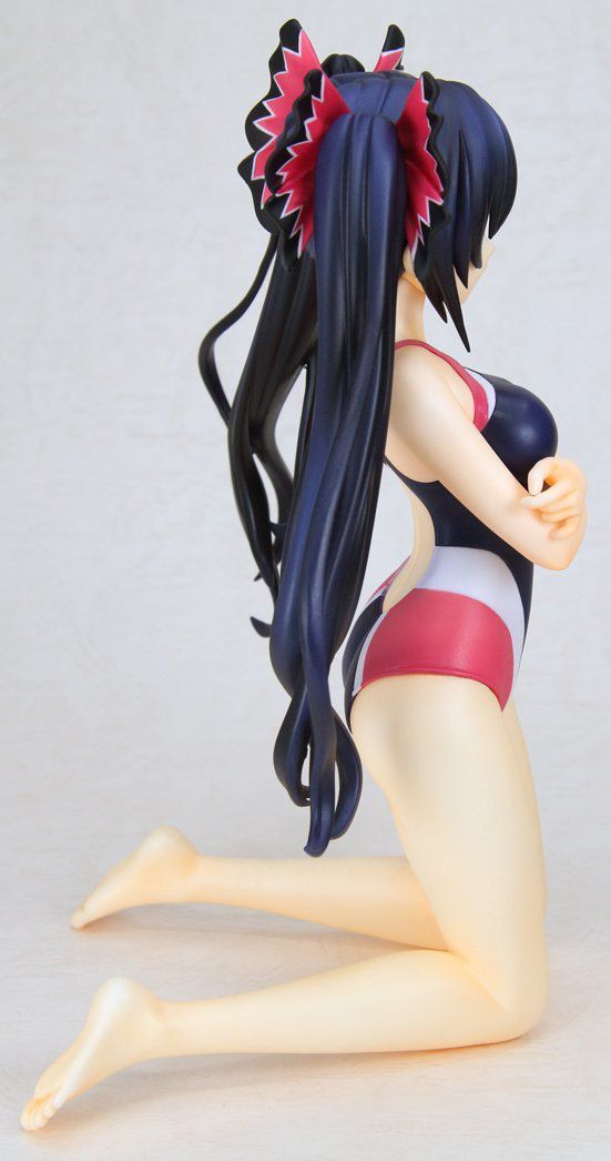 The figure skating that the breast or the buttocks dressed in the erotic swimming race swimsuit of "ネプテューヌ" ノワール are erotic! 4