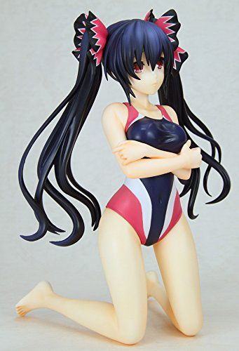 The figure skating that the breast or the buttocks dressed in the erotic swimming race swimsuit of "ネプテューヌ" ノワール are erotic! 5