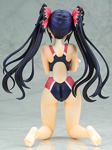 The figure skating that the breast or the buttocks dressed in the erotic swimming race swimsuit of "ネプテューヌ" ノワール are erotic! 6