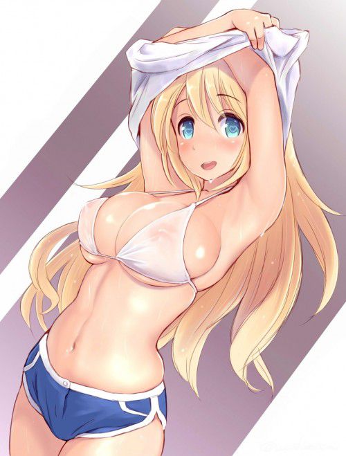 【Erotic Anime Summary】 Beautiful women and beautiful girls whose cute nipples are seen through and transparent 【Secondary erotic】 27