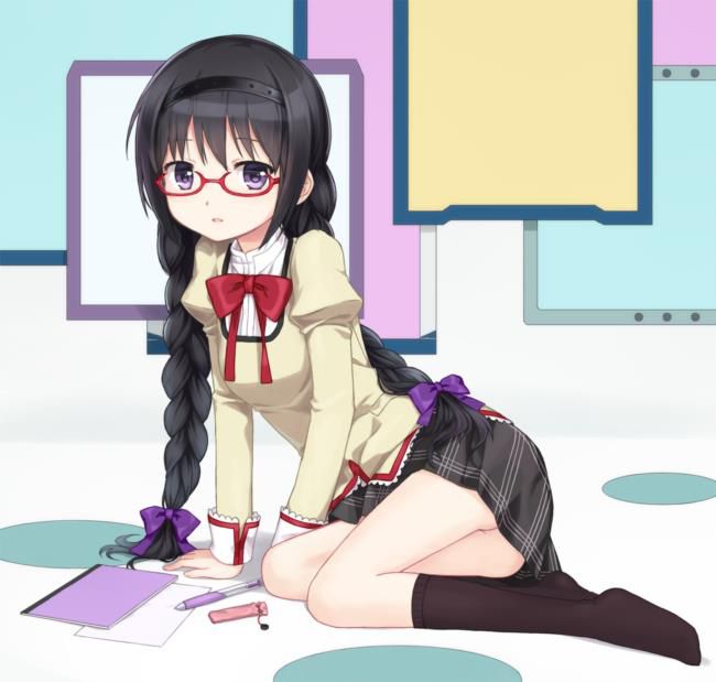 [window Magian] please give me the glasses ほむらの eroticism image which is bumbling っ daughter! 17