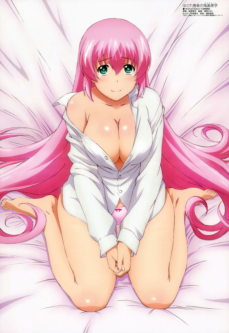 How about the second eroticism image of the pink hair which seems to be made to a side dish? 19