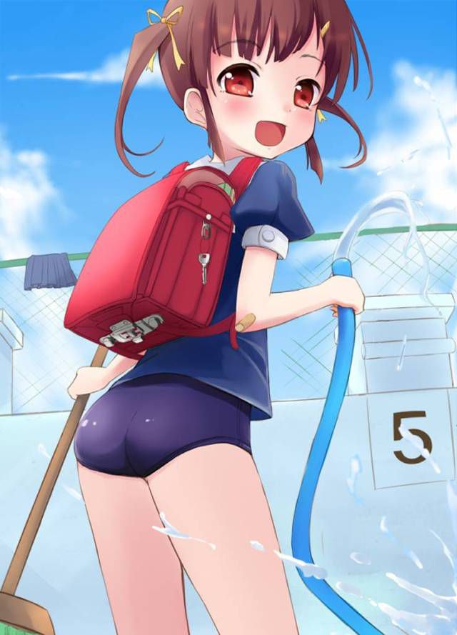[38 pieces] Though both the SUQQU water and the school satchel are the common clothes which are not erotic, why does the primary schoolchild of the SUQQU water school satchel look erotic? 19