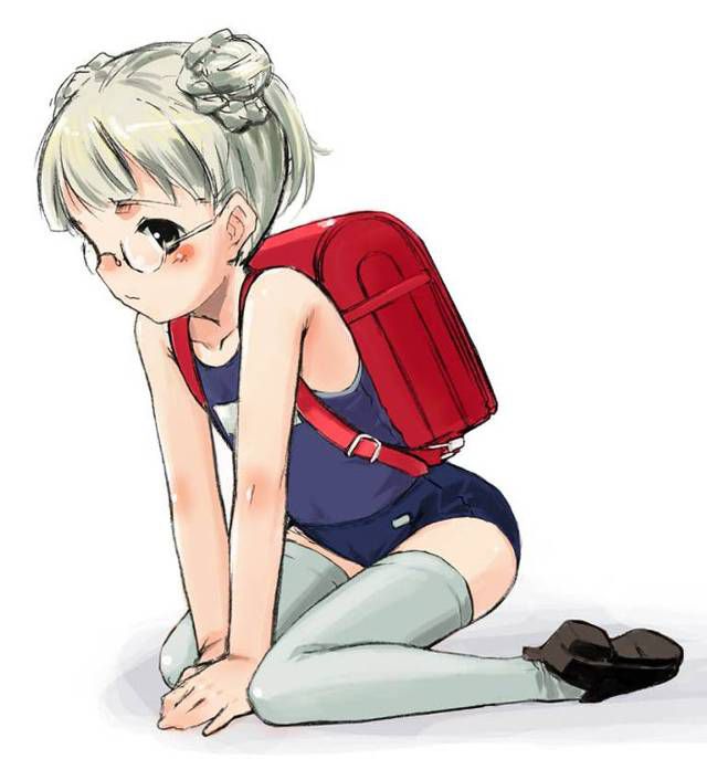 [38 pieces] Though both the SUQQU water and the school satchel are the common clothes which are not erotic, why does the primary schoolchild of the SUQQU water school satchel look erotic? 5