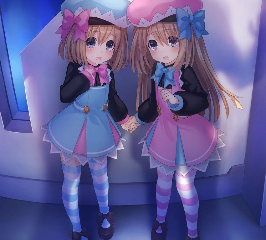 [33 pieces] I want Lolly twins younger sister of super dimension ゲイムネプテューヌ, ROM lamb to perform Lolly twins sisters lesbianism! 13