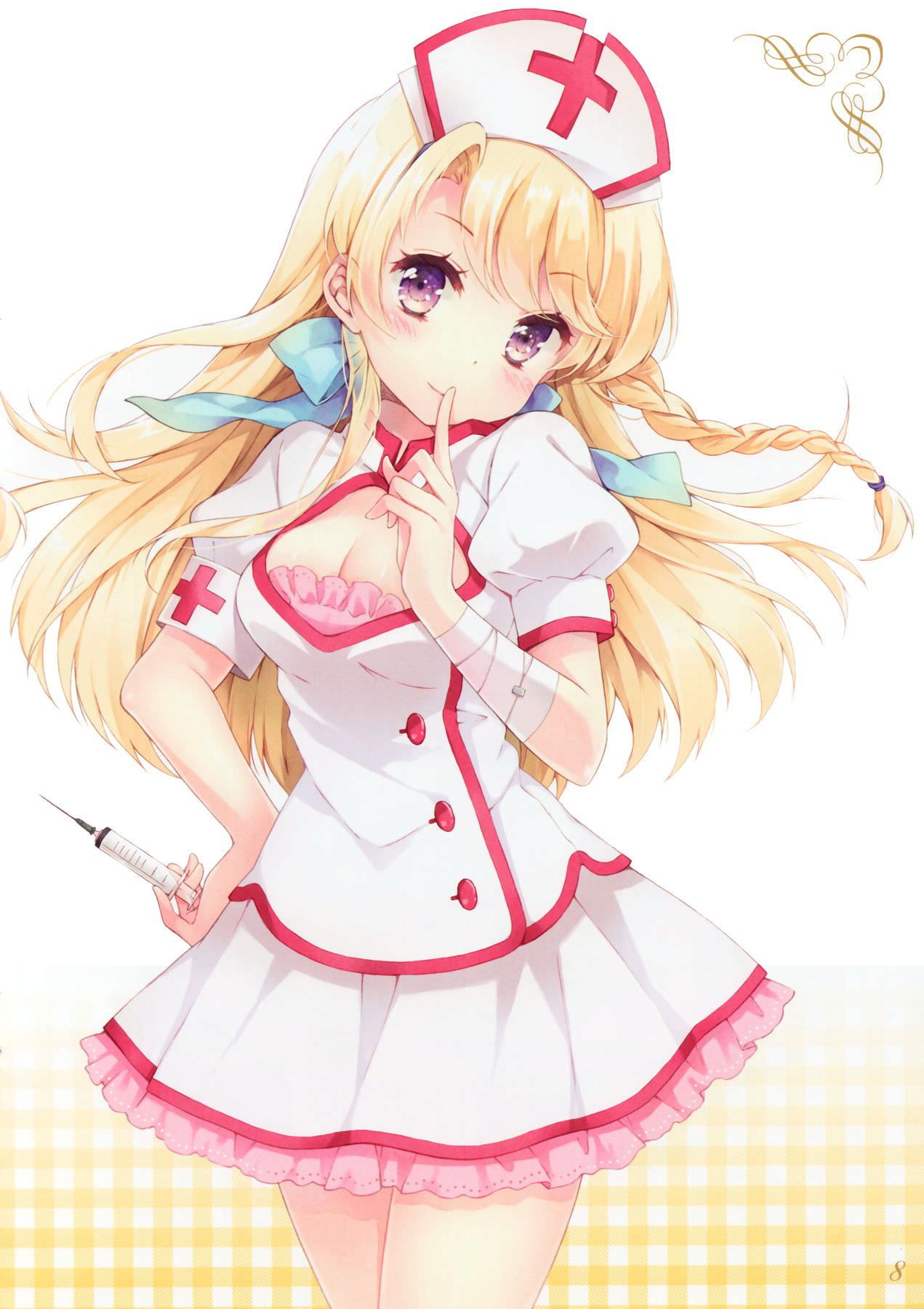 [62 pieces] I collected the ムッチリ large-breasted nurse images which came to want you to nurse it because September 9 was a day of the first aid! 58