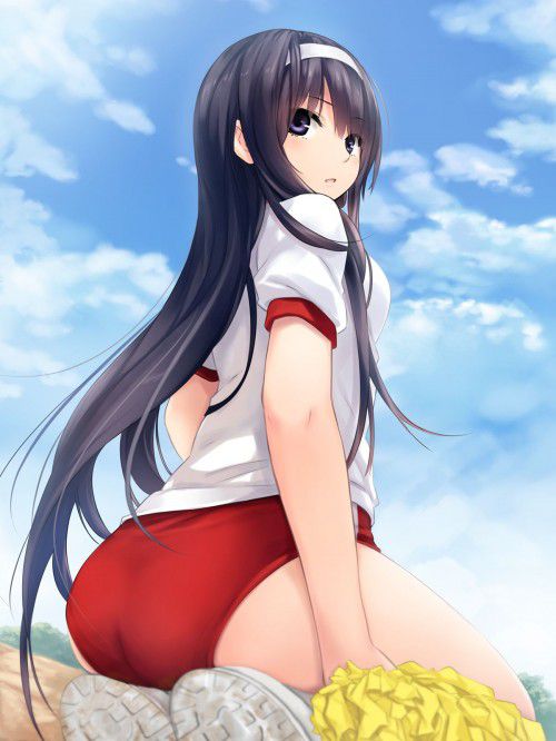 [the second] Eroticism image of the beautiful girl who did pretty, erotic buttocks 20