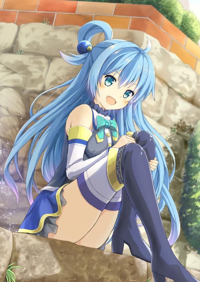 Aqua's boobs are all you can like and you can do as much as you want, secondary erotic images [Bless this wonderful world!] 】 4