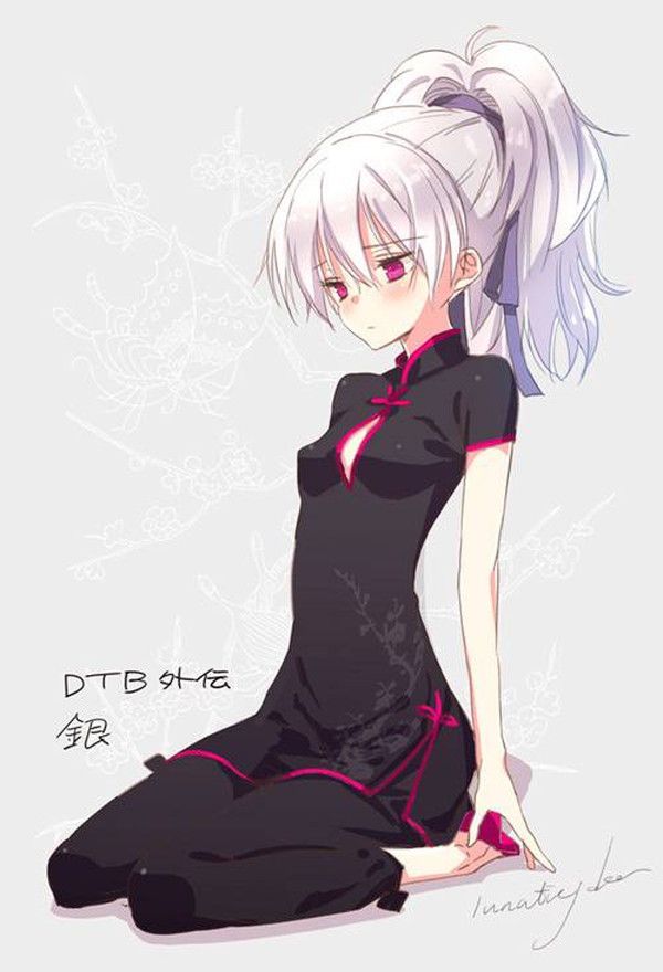 The thread that the guy who put an image of the most cute qipao can insert a handle in a slit 43