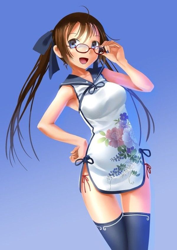 The thread that the guy who put an image of the most cute qipao can insert a handle in a slit 47