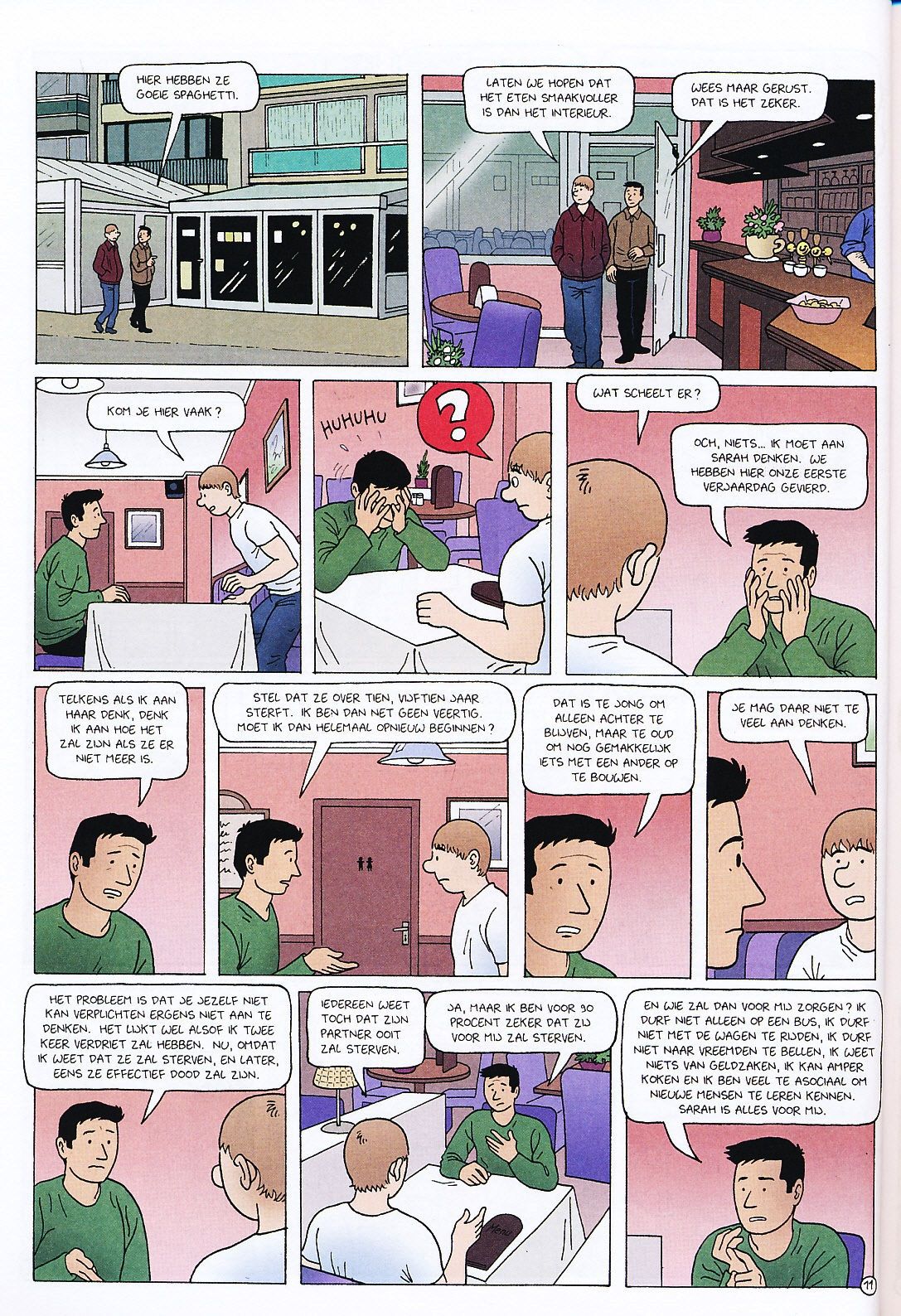 Positief (Dutch) Een wat serieuzer stripverhaal van Tom Bouden 13