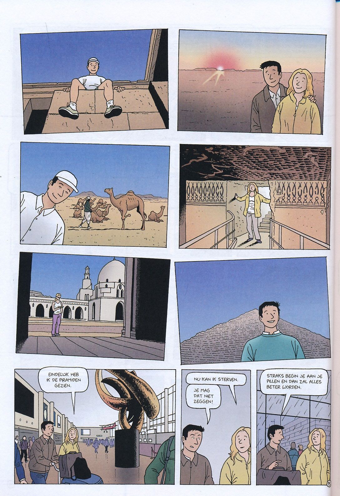 Positief (Dutch) Een wat serieuzer stripverhaal van Tom Bouden 17