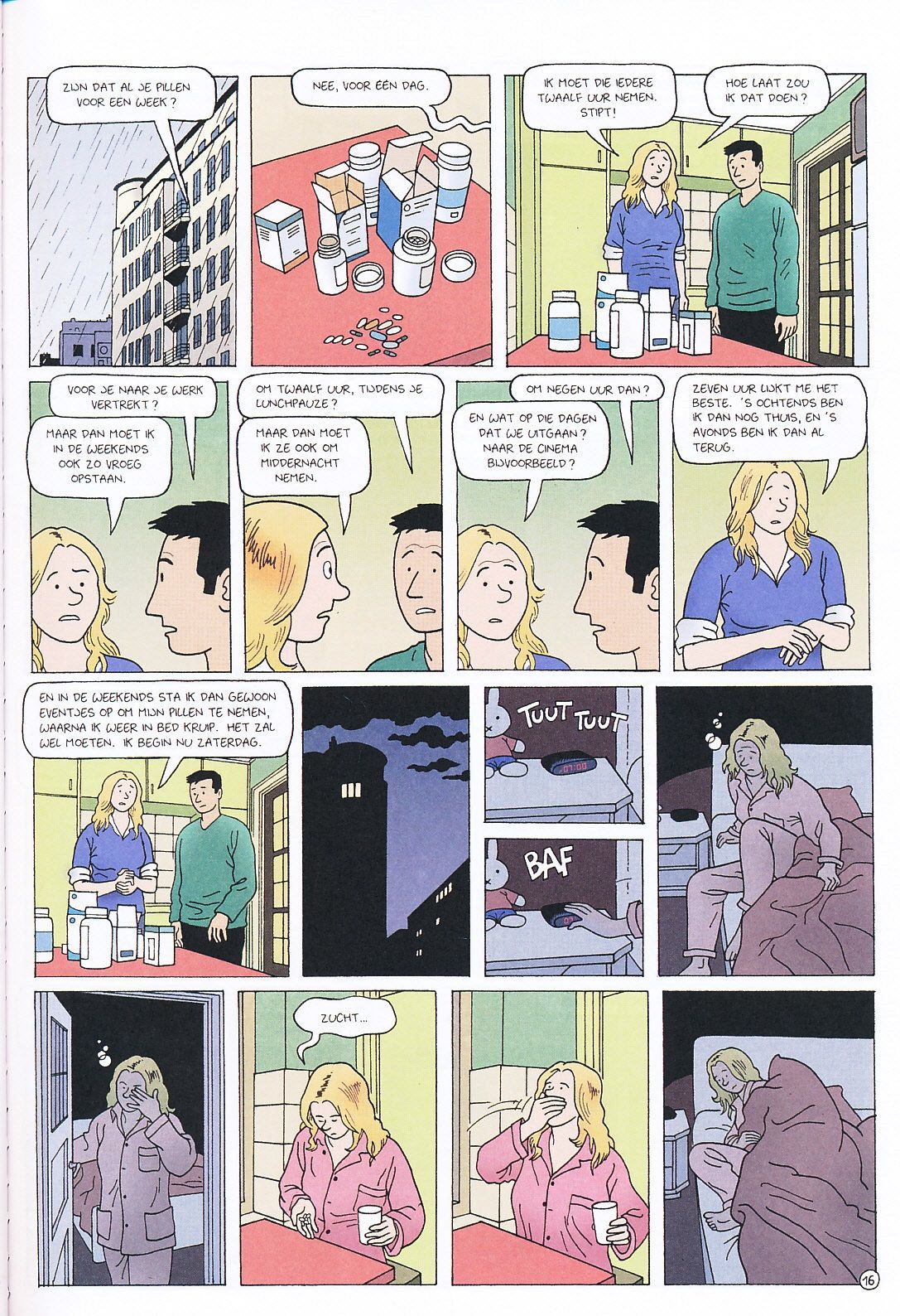 Positief (Dutch) Een wat serieuzer stripverhaal van Tom Bouden 18