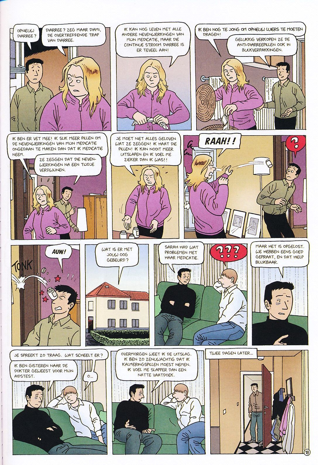 Positief (Dutch) Een wat serieuzer stripverhaal van Tom Bouden 20