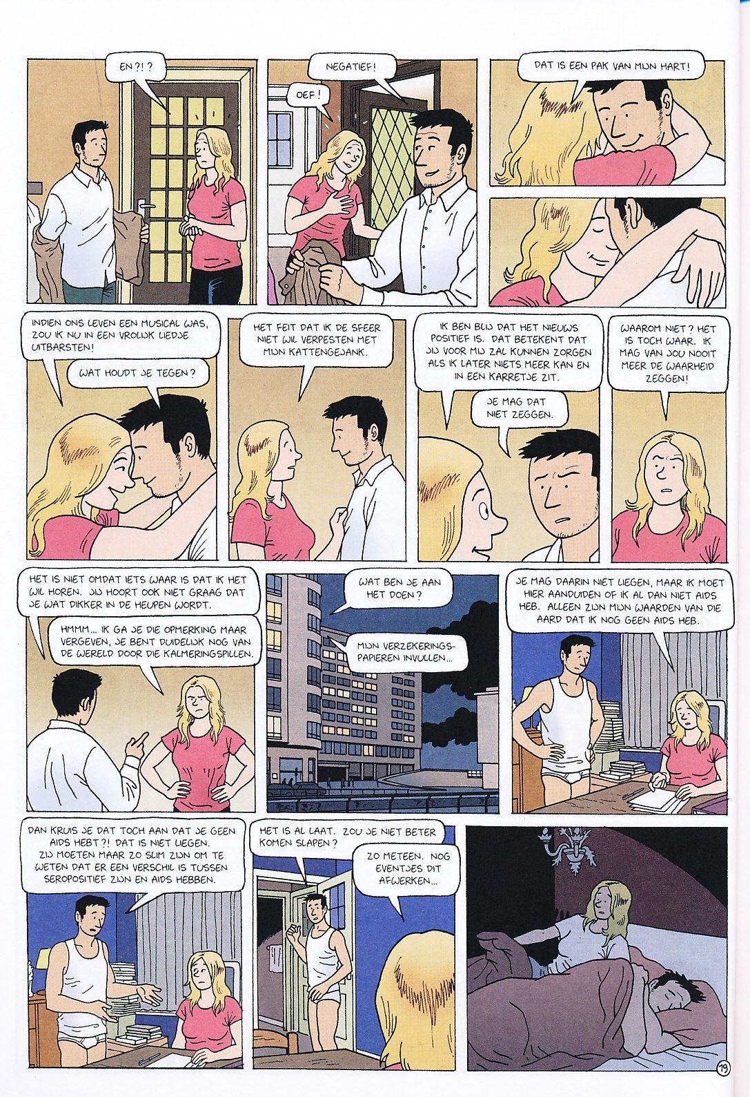 Positief (Dutch) Een wat serieuzer stripverhaal van Tom Bouden 21