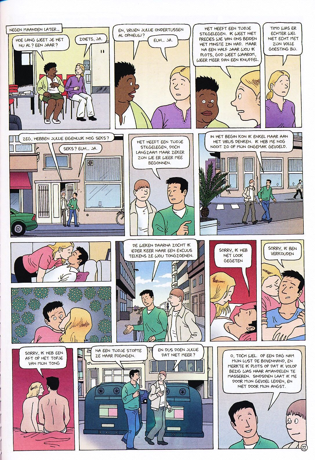 Positief (Dutch) Een wat serieuzer stripverhaal van Tom Bouden 24