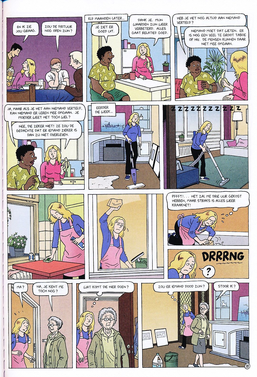 Positief (Dutch) Een wat serieuzer stripverhaal van Tom Bouden 30