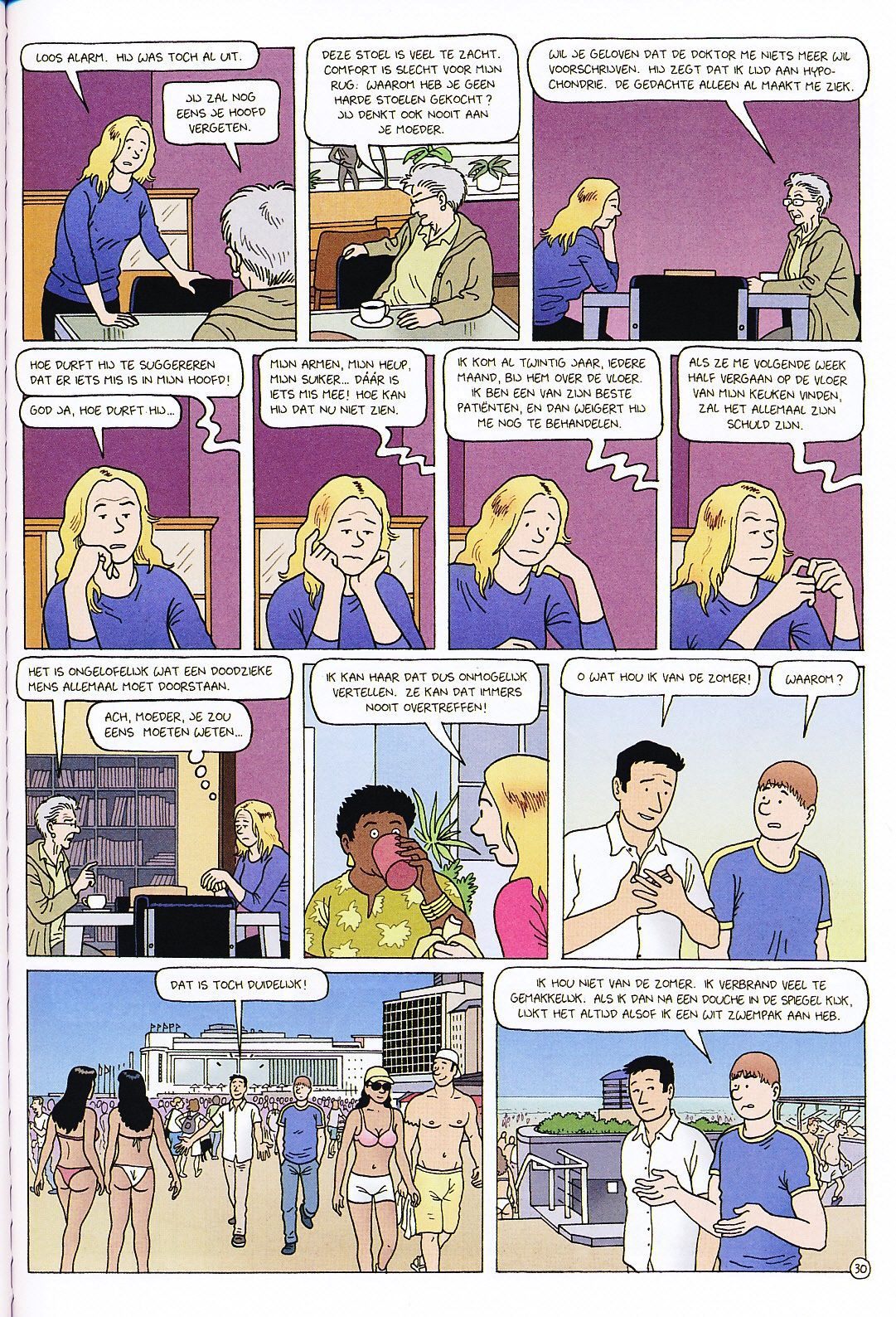 Positief (Dutch) Een wat serieuzer stripverhaal van Tom Bouden 32