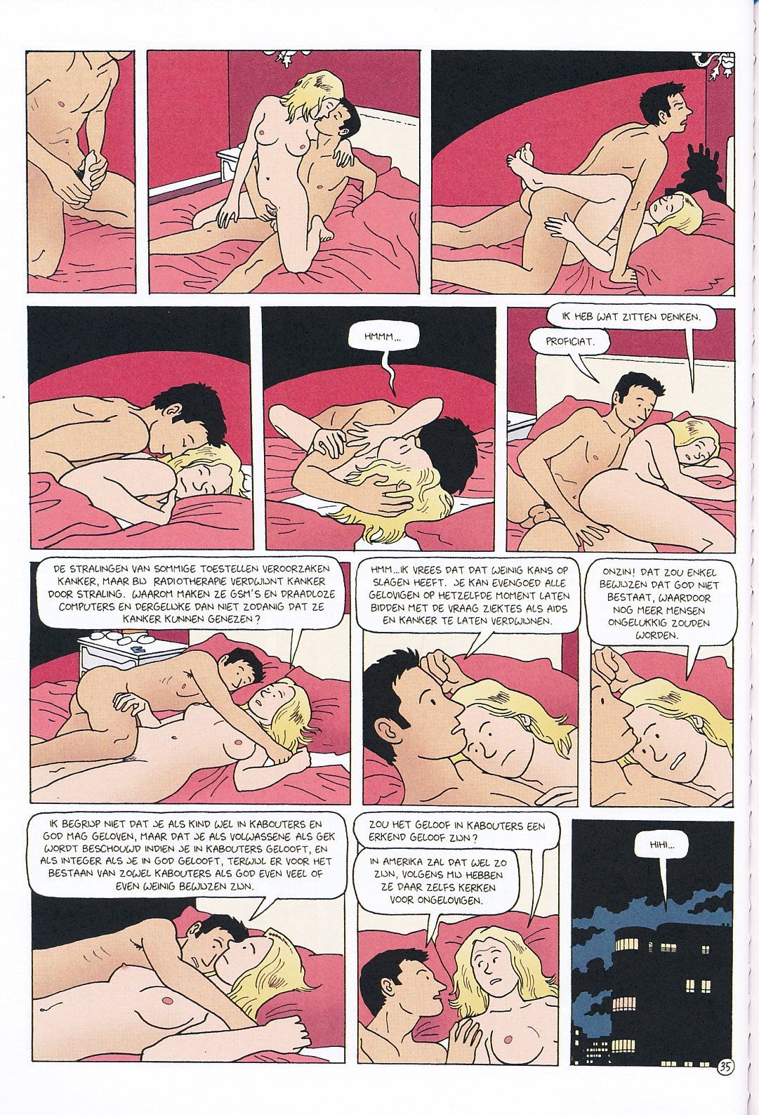 Positief (Dutch) Een wat serieuzer stripverhaal van Tom Bouden 37