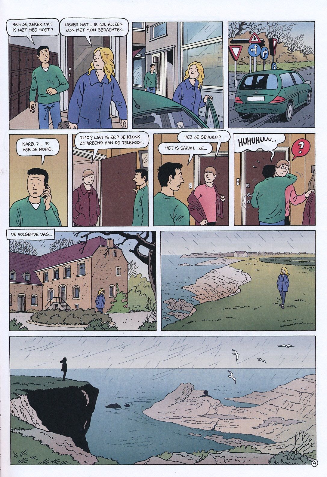 Positief (Dutch) Een wat serieuzer stripverhaal van Tom Bouden 6