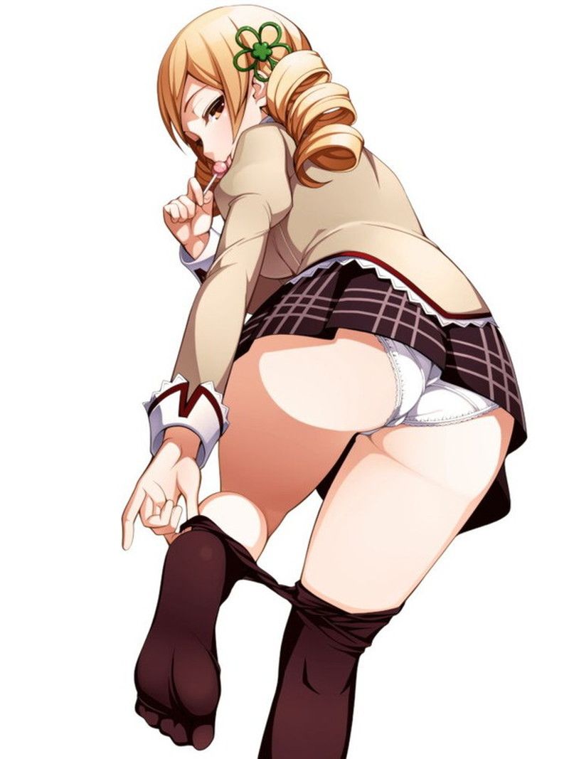 [the second] An image to see パンチラ of the high school girl is too strong legally; www 36