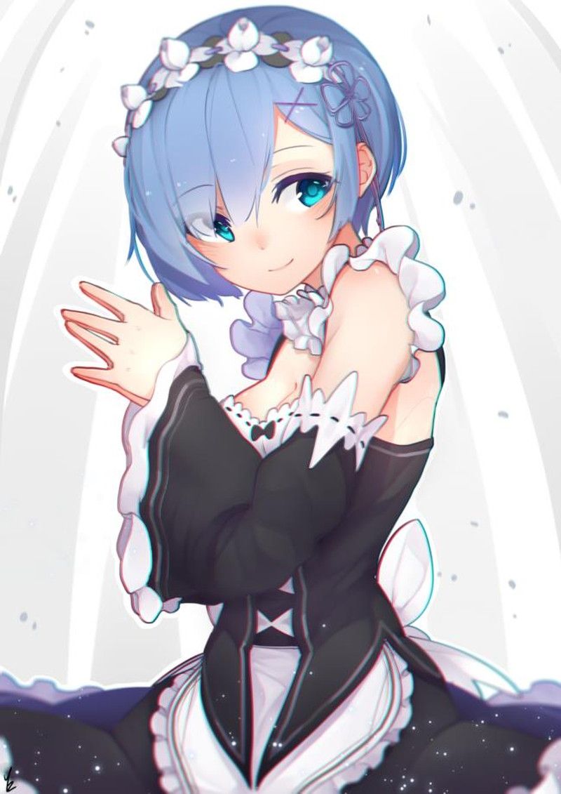 [異世界生活 which Re begins from zero] put the lamb of the twins maid and a too beautiful illustration of the rem 16