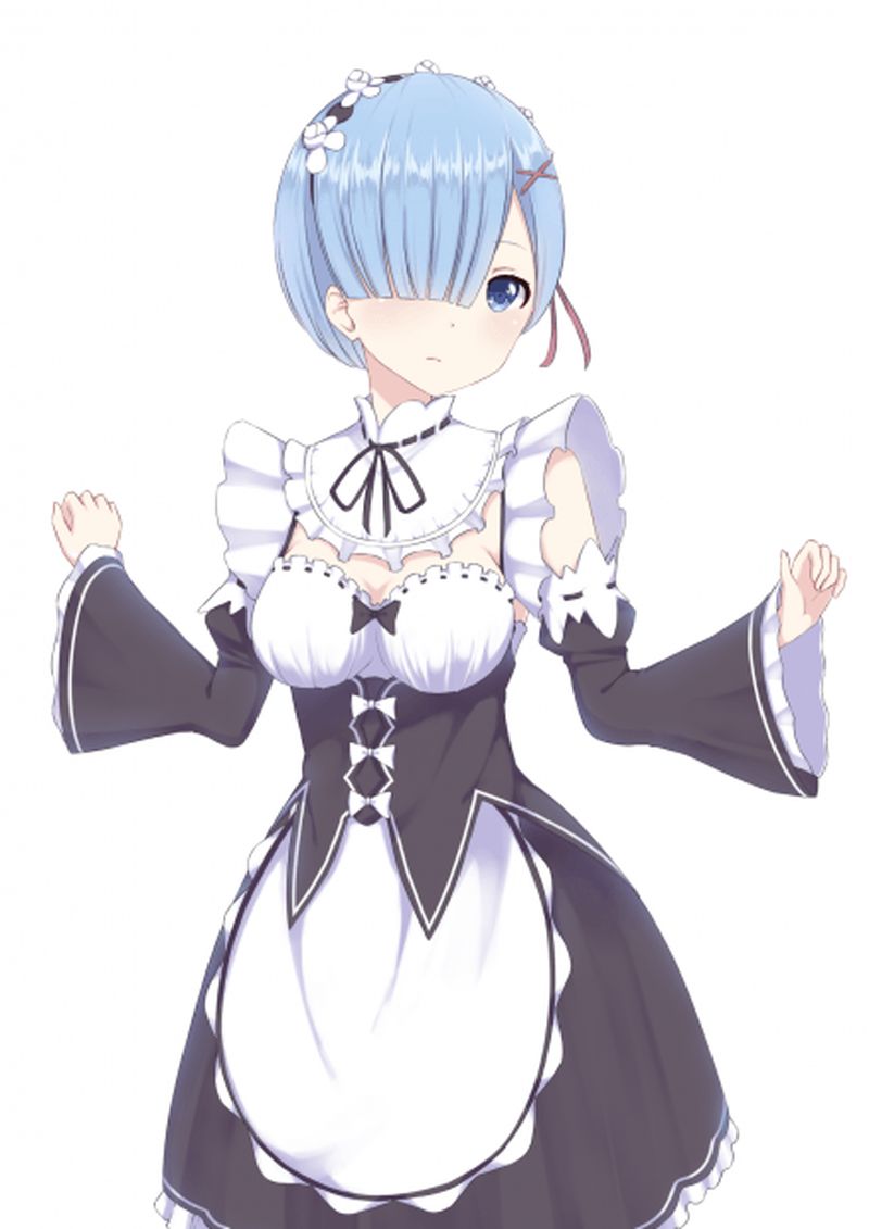 [異世界生活 which Re begins from zero] put the lamb of the twins maid and a too beautiful illustration of the rem 23