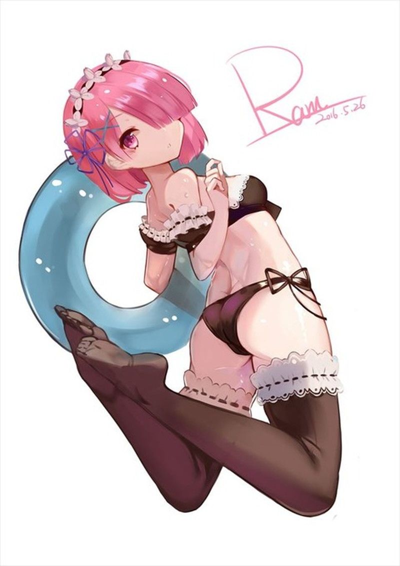 [異世界生活 which Re begins from zero] put the lamb of the twins maid and a too beautiful illustration of the rem 4