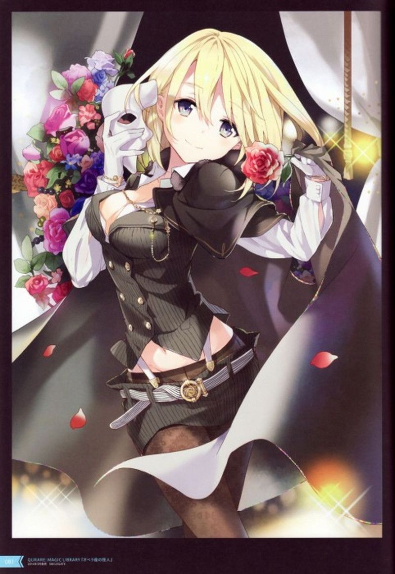 [the second] Please give me the illustration which is the attractiveness of the blond beautiful girl! 11