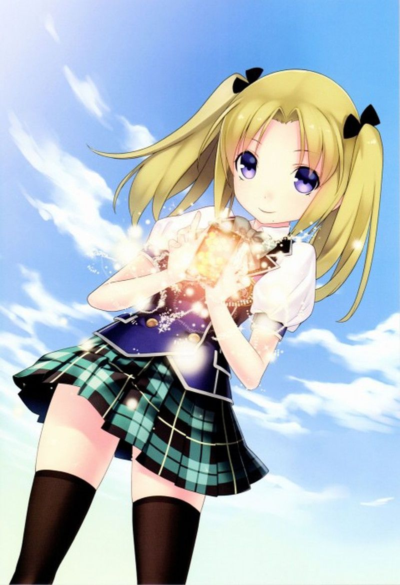 [the second] Please give me the illustration which is the attractiveness of the blond beautiful girl! 8