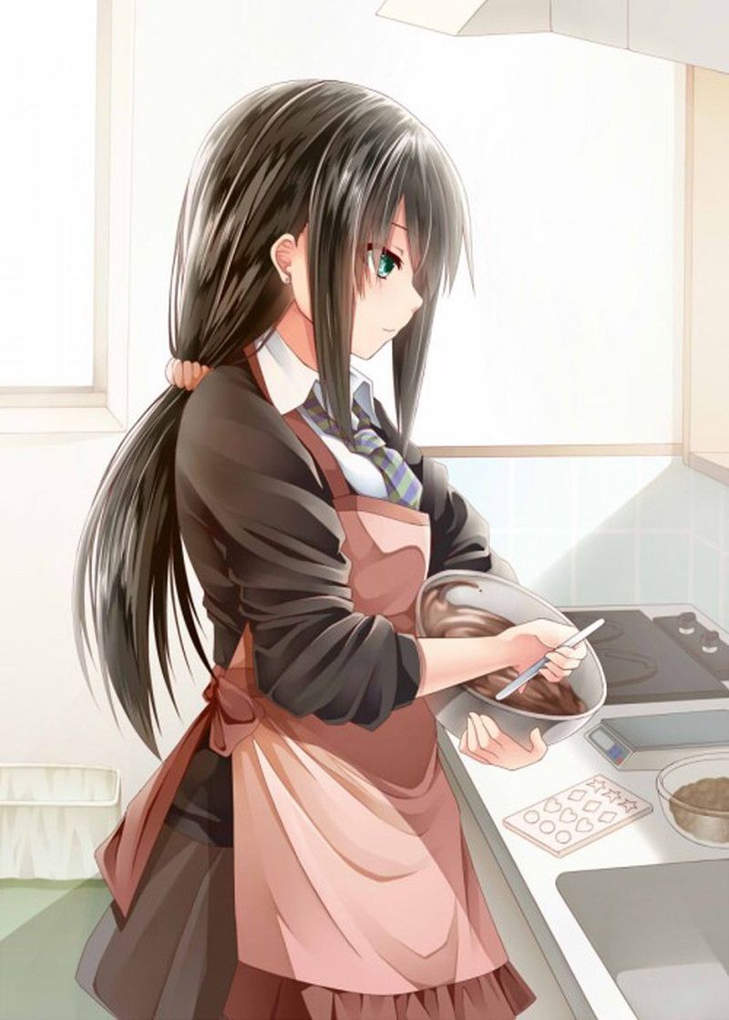 [the second] Eroticism image www to feel domestic Eros cooking with a nude apron 23