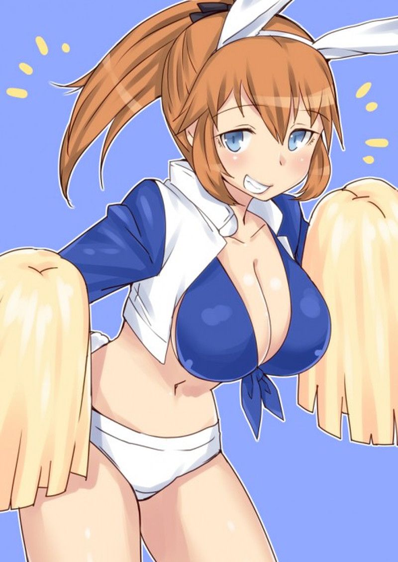 [the second] Give the image of the breast too erotic cheer leader who support while shaking it; www [big breasts] 29