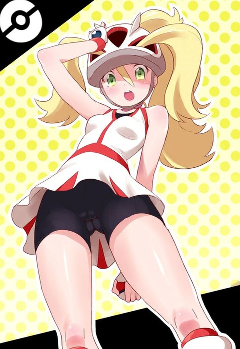 [Pokemon] an eroticism image of the コルニ which ポニテ has a cute 12