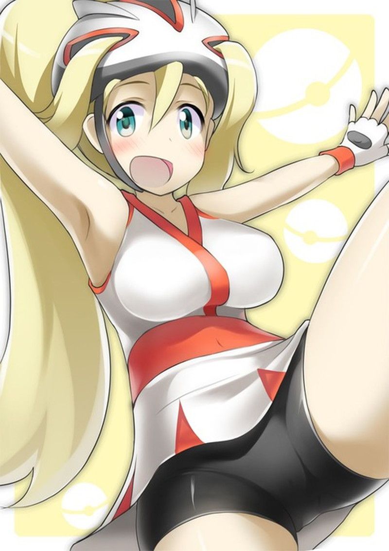 [Pokemon] an eroticism image of the コルニ which ポニテ has a cute 13