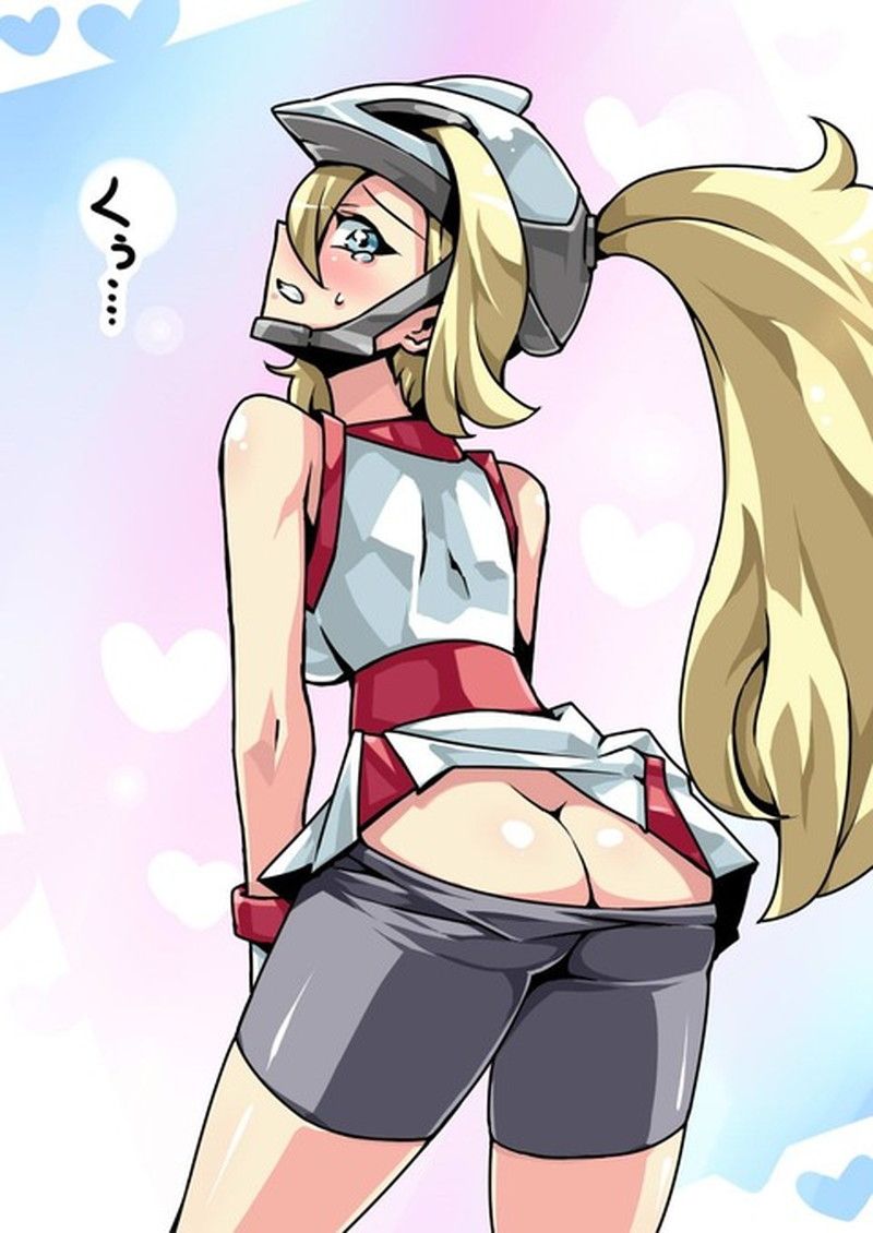 [Pokemon] an eroticism image of the コルニ which ポニテ has a cute 18