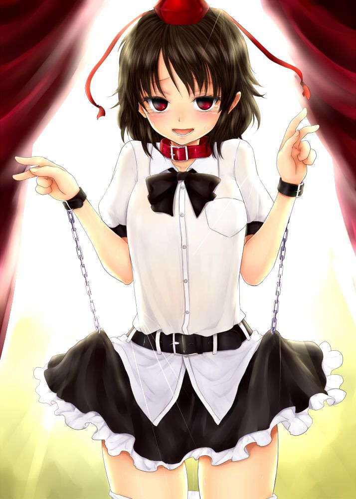 [the second] Eroticism image of the girl attaching a collar and a choker 36